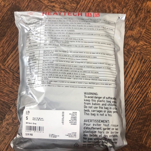 Uniqlo Heattech Shirt - Picture 4 of 4